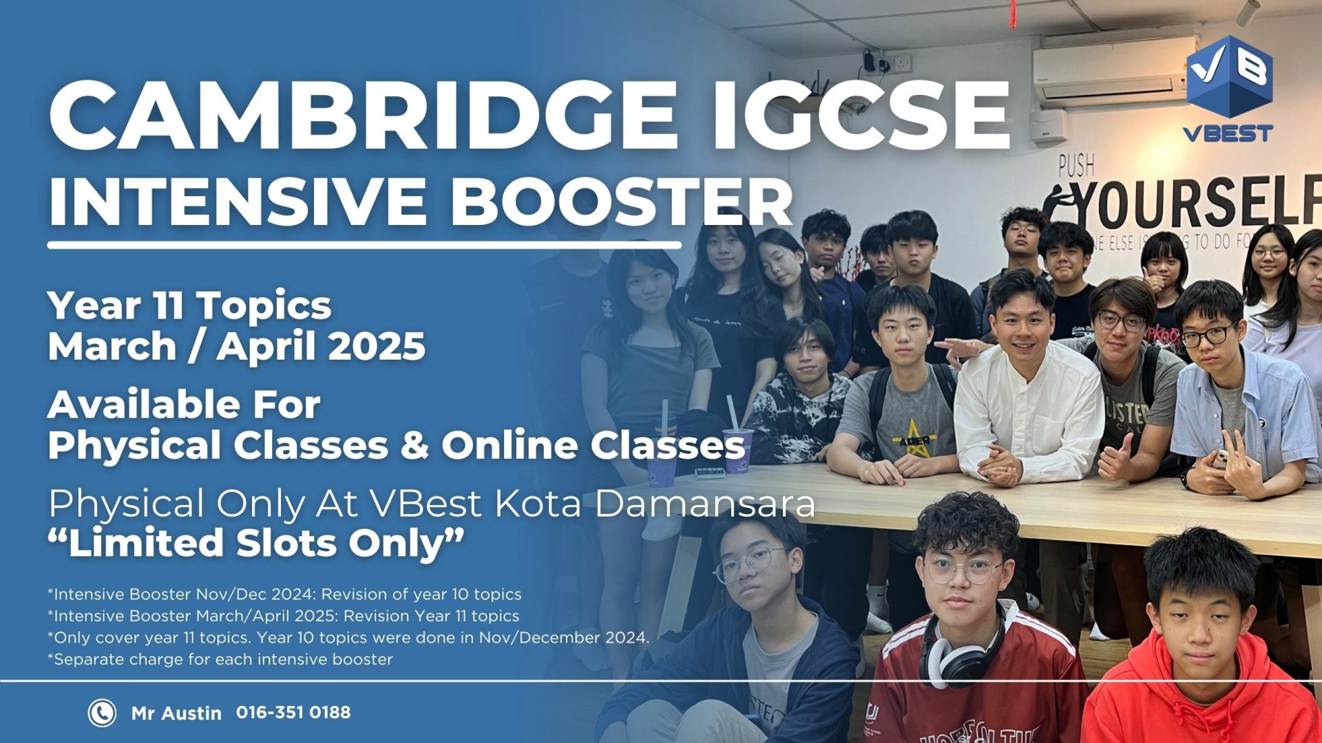 igcse intensive course,igcse,holiday booster,intensive course,holiday course,intensive booster,igcse courses online,igcse booster malaysia,igcse course malaysia 🏆 Booster - Year 11 IGCSE Intensive Course Mar/Apr 2025 VBest Tuition Centre